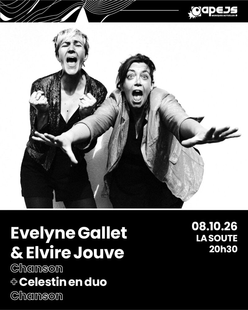 Evelyne Gallet et Elvire Jouve + Celestin